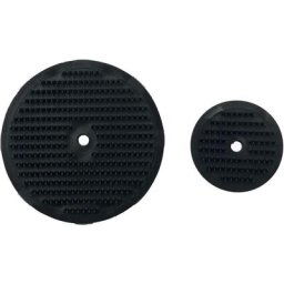 703-330-Bag Disque à crochet à visser partie crochets noir 4 pc(s) - noir - Fastech