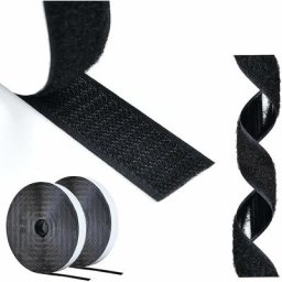 Scratch Autocollant Double Face,5m Bande Scratch Adhésif Bande Agrippantes Adhésives