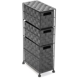 Versa - Mannheim Meuble pour la salle de bain, 57x28x15,5cm - Gris clair