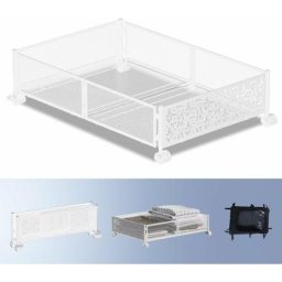 Conteneurs de rangement sous le lit, rangement pour chaussures sous le lit avec roulettes,