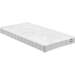 Matelas mousse hypoallergénique H15cm soutien ferme fair 90 x 200 cm