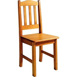 Set de 2 chaises,pin massif , couleur miel, mesure 98,5x42x45 cm (hauteur-largeur-profondeur), 2