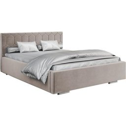 Lit rembourré avec tiroir de lit BoxSpring Lit 02 - 140x200 - Rabbit (trinity 5)