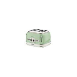 Ariete - 156/2 Grille pain vintage - 4 fentes - Vert