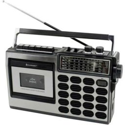 Soundmaster - RR18SW Radio portative fm, am, ondes courtes (oc) fonction enregistrement noir