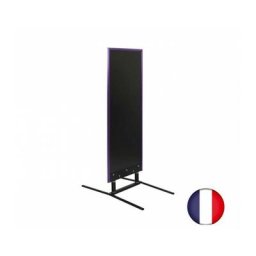 Interface Plv - Panneau trottoir grande taille sur ressorts cadre violet dimensions 180 x 65 cm