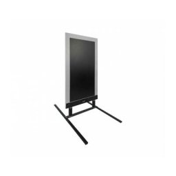 Interface Plv - Panneau trottoir sur ressorts dimensions 128 x 65 cm cadre bois couleur gris