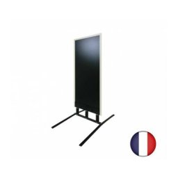 Panneau trottoir grand vent sur 3 ressorts cadre ivoire dimensions 152 x 65 cm - Fabrication