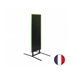 Interface Plv - Panneau trottoir grande taille sur ressorts cadre vert dimensions 180 x 65 cm - Vert