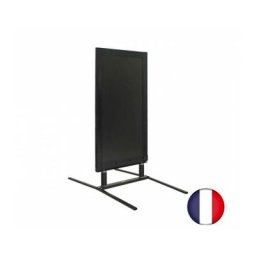 Interface Plv - Panneau trottoir sur ressorts dimensions 128 x 65 cm cadre bois couleur noir