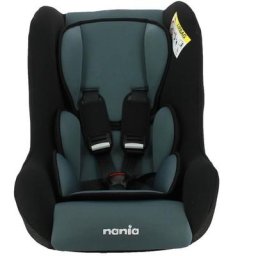 Siege auto Nania trio Groupe 0/1/2 (0-25Kg) - Dos route 0-10 Kg - Access gris - Fabriqué en France