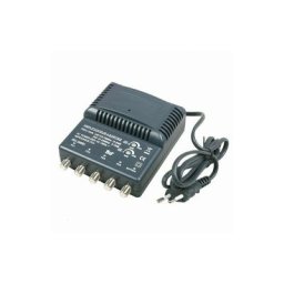 Amplificateur tnt blinde 1 entrée 4 sorties gain uhf 25dB, gain vhf 15dB, 75 Ohms pour antenne tv