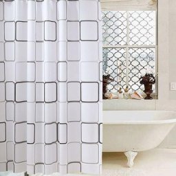 Rideau de Douche Anti-moisissure antibactérien, imperméable, Rideaux de Douche Opaques (Grand