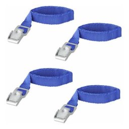 Mobilibrico.com - Sangles De Blocage Métal Pour Porte-vélo 4 Pièces
