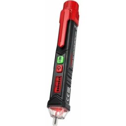 Détecteur de Tension sans Contact, Testeur de Tension avec Double Sensibilité 12V/48V-1000V, Écran
