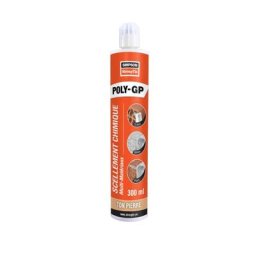 Résine multi-matériaux poly-gp 420ml couleur pierre beige