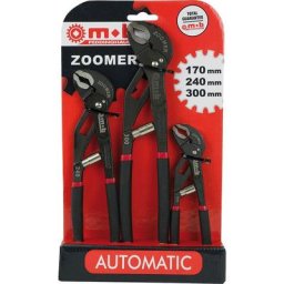 6483030001 Trio de pinces Zoomer 170/240/300 mm - Mob Outillage