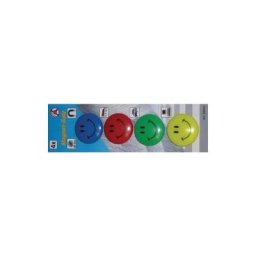 Kraftmann - jeu de force homme magnétique ''smile, diamètre 40 MM, 4 PIÈCES, 85812