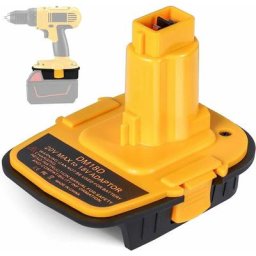 Adaptateur de batterie DM18D DCA1820 avec usb pour Dewalt 20 V/18 v pour Milwaukee M18 18 v Lithium