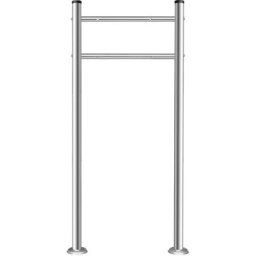 Aufun - Support de boîte aux lettres sur pied (Argent,120cm)