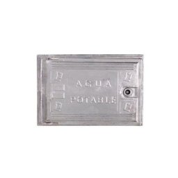 Porte de compteur d'eau en aluminium 300x400