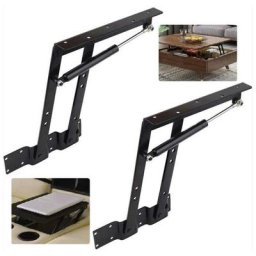 Accessoire de levage,2 Pièces Pliage Ascenseur 50kg / 100 lb Soulever Haut Table Basse Cadre De