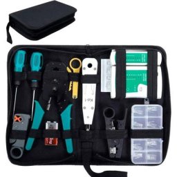 12 en 1 Professional Testeur de Network Réseau Câble Kits d'Outils de Réparation d'Ordinateur Net