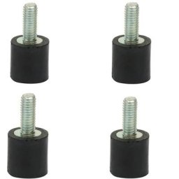 Prénfle - 4 pièces M3 M5 M6 Supports en Caoutchouc, Anti Vibration Silent Block, Voiture Bateau