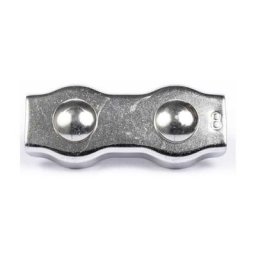Afg Diffusion - Serre câble double inox A4 - 2 pcs - 4 mm