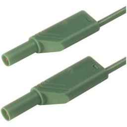 Sks Hirschmann - Cordon de mesure de sécurité mls ws 100/2,5 gn [Banane mâle 4 mm - Banane mâle 4