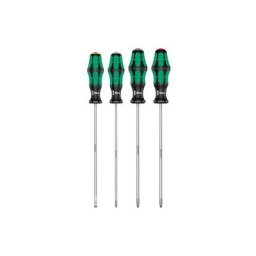 Kit tournevis Wera 4 pieces torx avec fonction de retenu, long