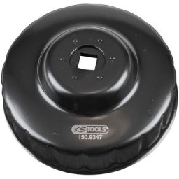 Cloche pour filtre à huile 3/8, diamètre 96 mm / 18 cannelures