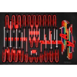 Kstools - ks tools scs Module de tournevis ERGOTORQUEplus, 41 pcs, modules système 1/1 - 811.0041