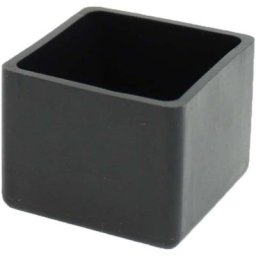 Embouts Bouchons Carrés En Caoutchouc - 25mm - Pour Chaises, Tables, Pieds De Meubles