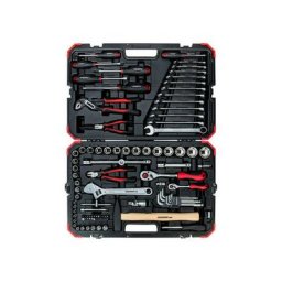 Gedore RED R46003100 - Set d'outils / douilles (100pcs) - 1/4 + 1/2