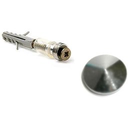 Embellisseur Fabriqué en laiton Fini chromé brillant Mesures 212137mm 1 unité - Chrome Brillant