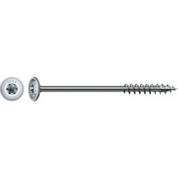 Spax - hi.force, 6 x 120 mm, 24 unités, Filetage partiel, Tête disque, t-star plus T30, 4CUT, wirox