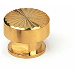 Pack 4 Garnitures pour Vis de Fixation Miroir Fabriqué en laiton Finition dorée 4 unités - talla