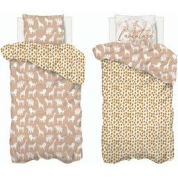 Parure De Lit enfant Savane 140x200 Beige Atmosphera