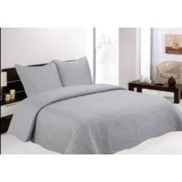 Couvre Lit Matelassé De Luxe -2 Personnes - Parure De Lit avec 2 Taies d'oreiller- Plusieurs
