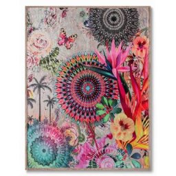 HIP - Plaid maelli 130x160 cm Velours polyester Multicolore
