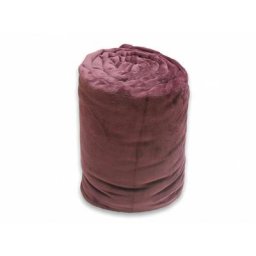 Soleil D'ocre - Couverture extra douce 220x240 cm calin violet en microfibre - Violet