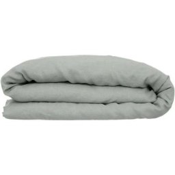 Housse de couette 100 % lin 240x220 vert céladon Atmosphera créateur d'intérieur - Céladon
