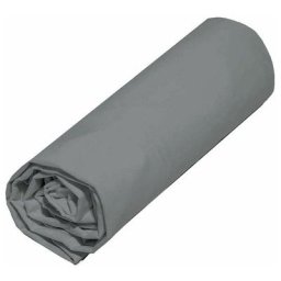 Drap Housse Gris 90x190 Home Collection 765927 - Gris