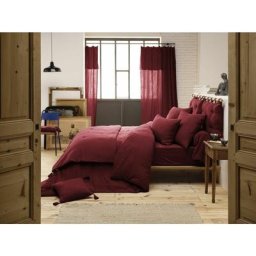 Housse de couette Rouge 260x240 Home Collection 3001108 - Rouge