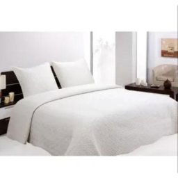 Couvre Lit Matelassé De Luxe -2 Personnes - Parure De Lit avec 2 Taies d'oreiller- Plusieurs