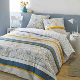 Parure de lit Peaceful 240x220 cm - Blanc