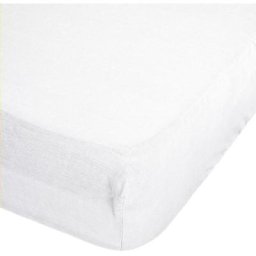 Atmosphera - Drap Housse B30 100lin Blanc 160x200 créateur d'intérieur - Ivoire