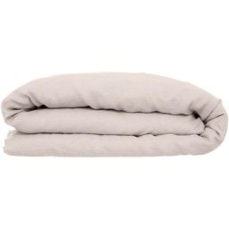 Housse de couette 100% lin 240x220 beige lin Atmosphera créateur d'intérieur - Lin