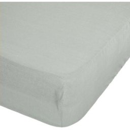 Atmosphera - Drap Housse B30 100lin Celadon 160x200 créateur d'intérieur - Céladon